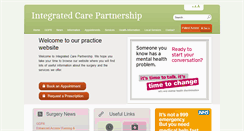 Desktop Screenshot of integratedcarepartnership.co.uk